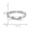 11-Stone Diamond Channel Bands
