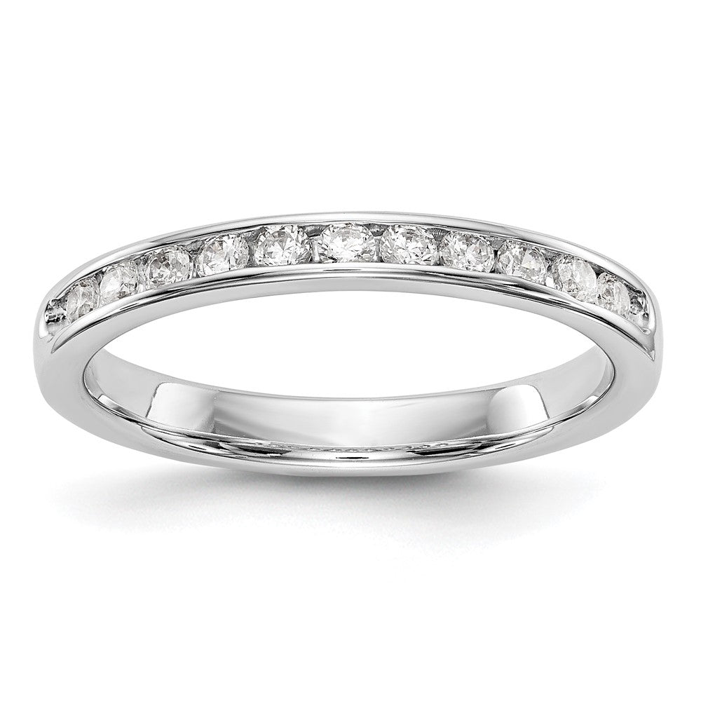 11-Stone Diamond Channel Bands