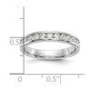 11-Stone Diamond Channel Bands