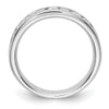 11-Stone Diamond Channel Bands