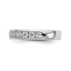 11-Stone Diamond Channel Bands