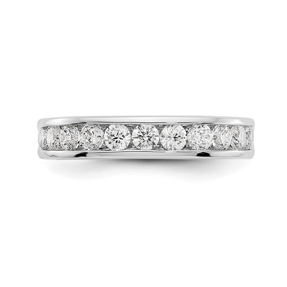 11-Stone Diamond Channel Bands