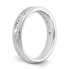 11-Stone Diamond Channel Bands
