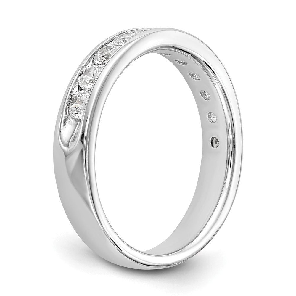 11-Stone Diamond Channel Bands