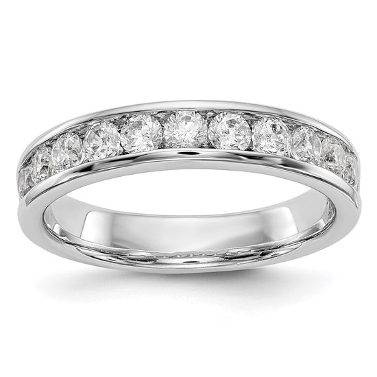 11-Stone Diamond Channel Bands