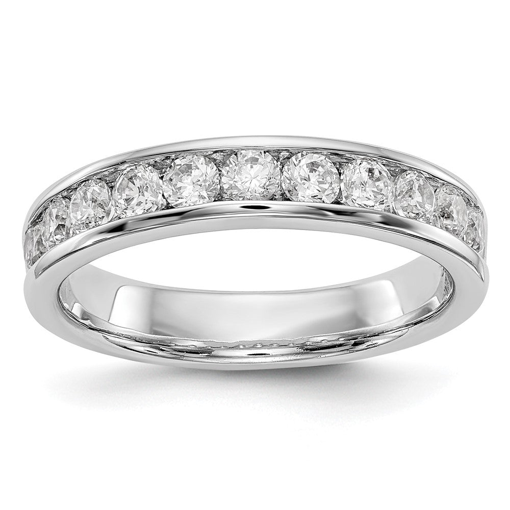 11-Stone Diamond Channel Bands
