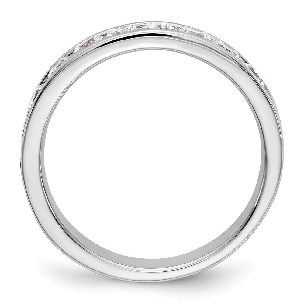 11-Stone Diamond Channel Bands
