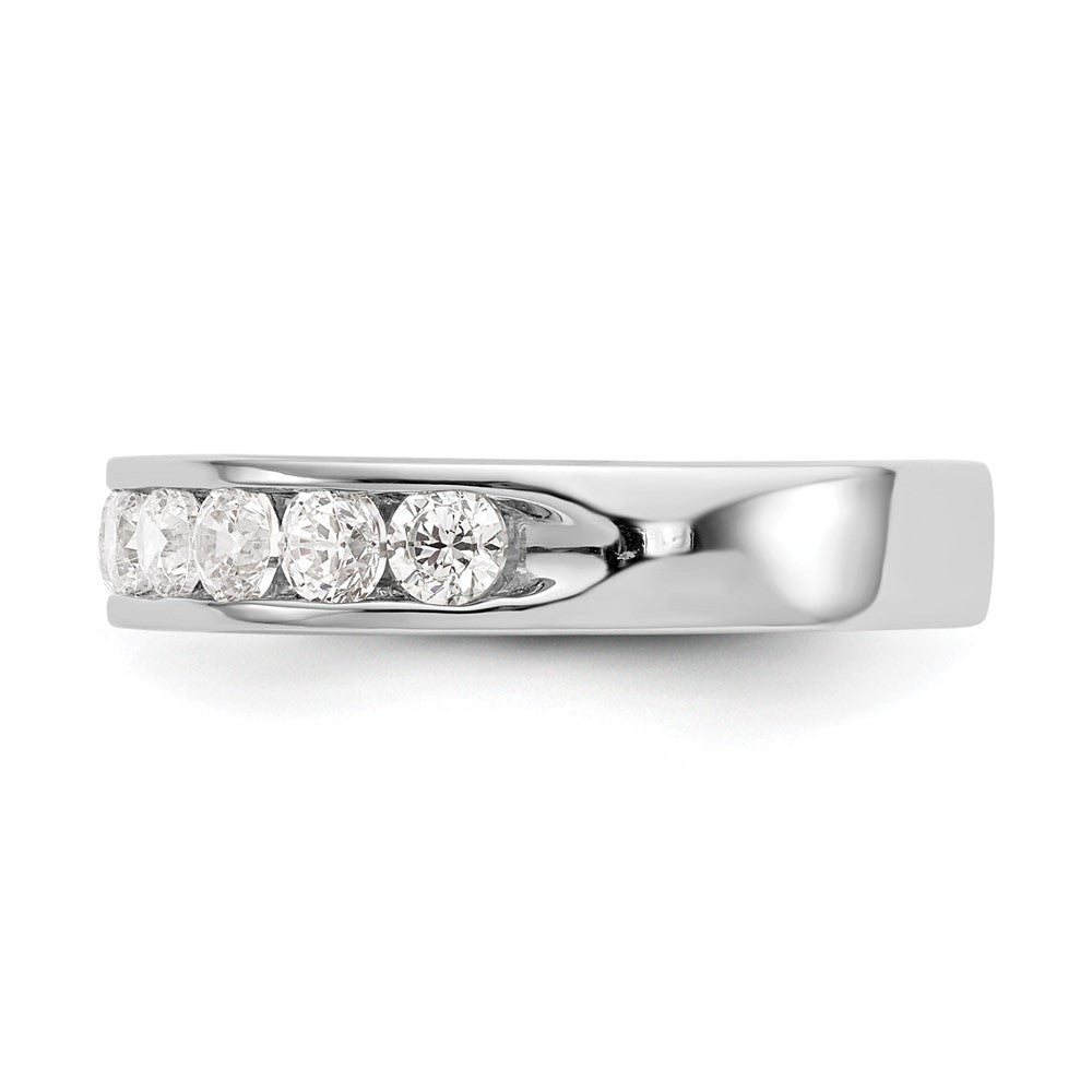 11-Stone Diamond Channel Bands