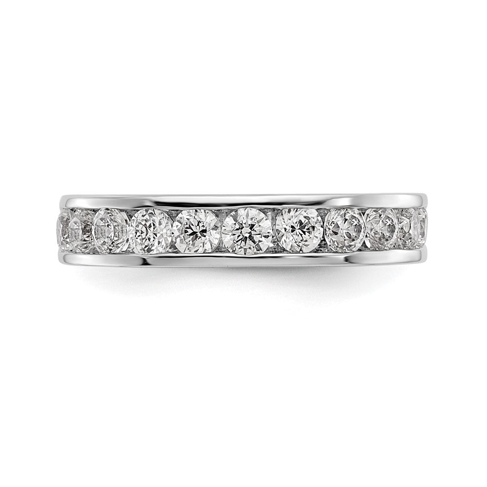 11-Stone Diamond Channel Bands