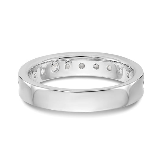 11-Stone Diamond Channel Bands