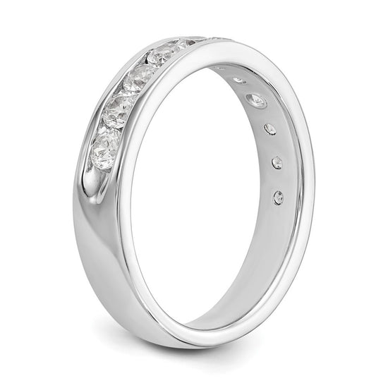 11-Stone Diamond Channel Bands