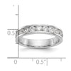 11-Stone Diamond Channel Bands
