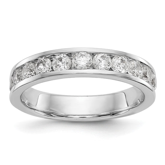 11-Stone Diamond Channel Bands