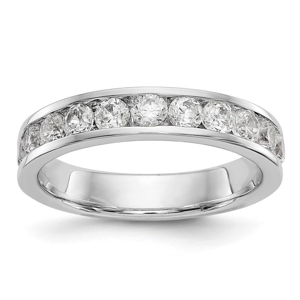 11-Stone Diamond Channel Bands