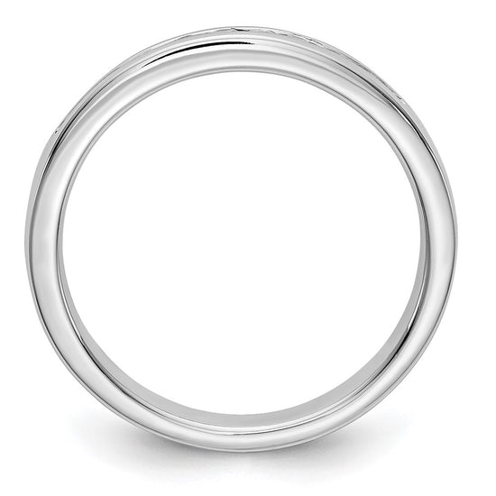 11-Stone Diamond Channel Bands