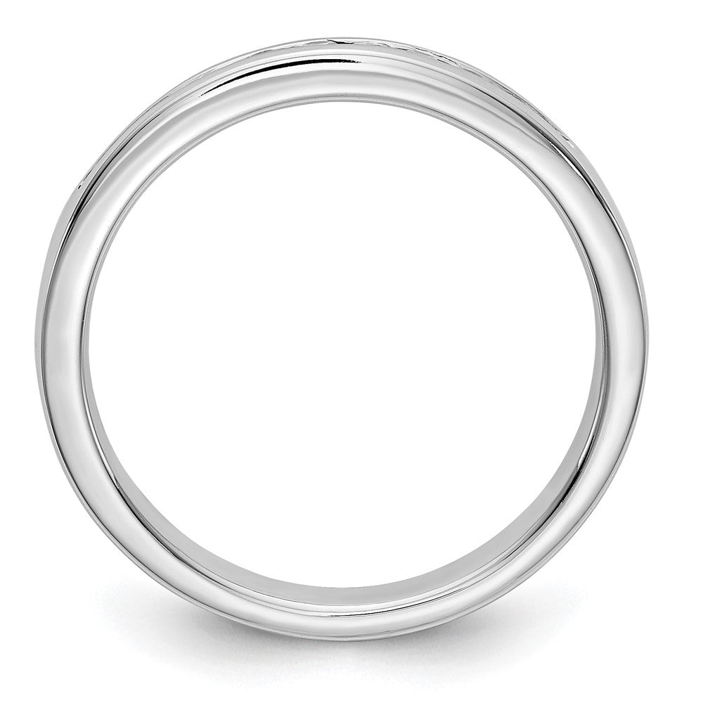 11-Stone Diamond Channel Bands