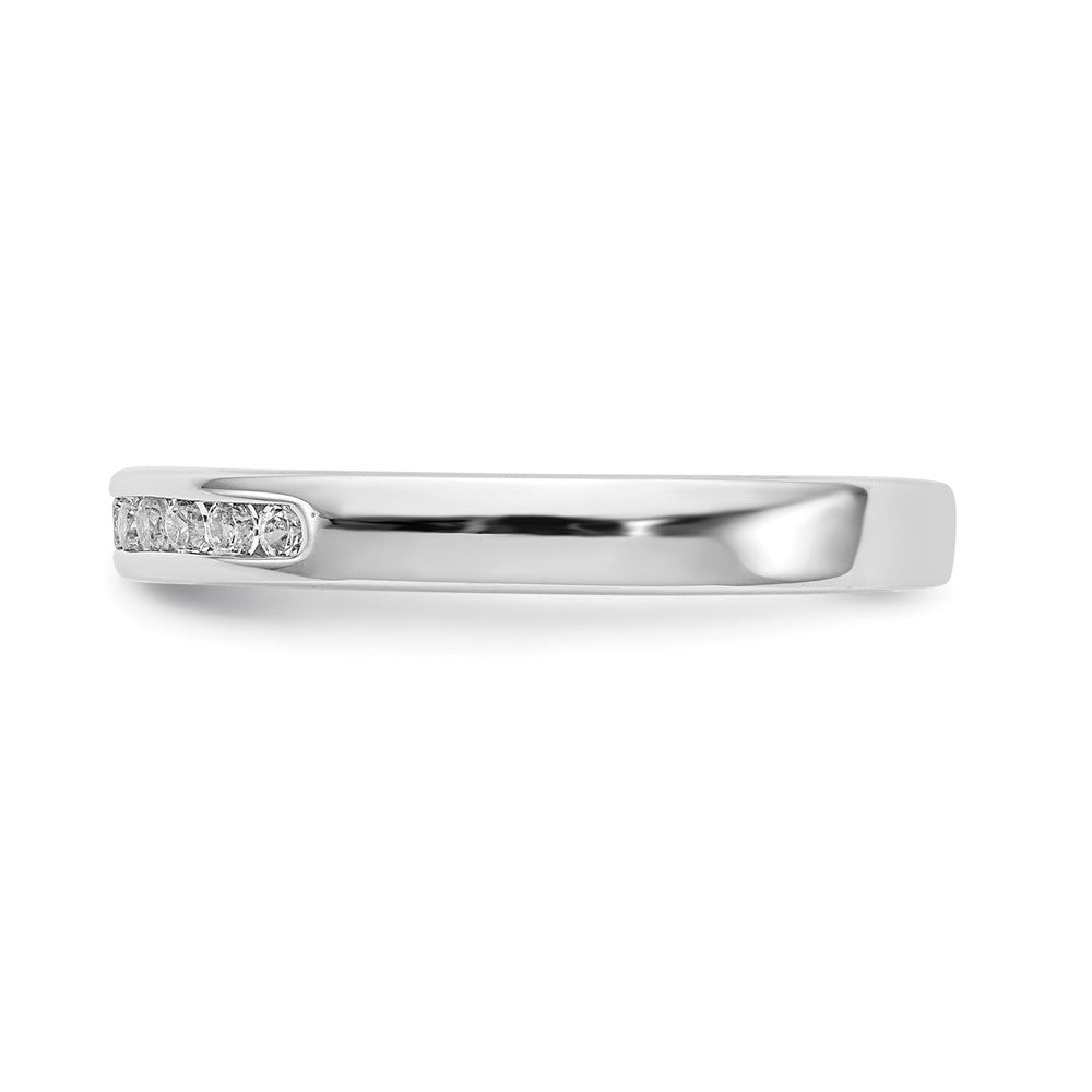 11-Stone Diamond Channel Bands