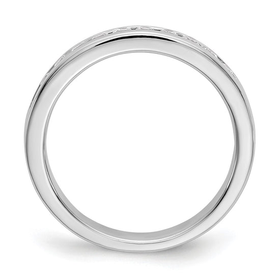 11-Stone Diamond Channel Bands
