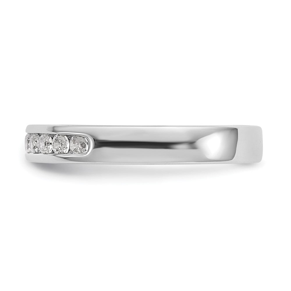 11-Stone Diamond Channel Bands