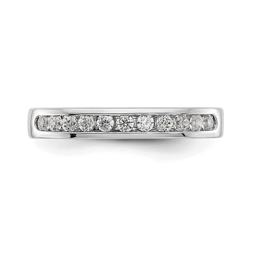 11-Stone Diamond Channel Bands