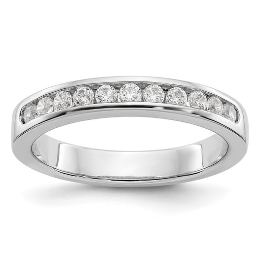 14kr 11-1.9mm Stone Closed Channel Band Mounting