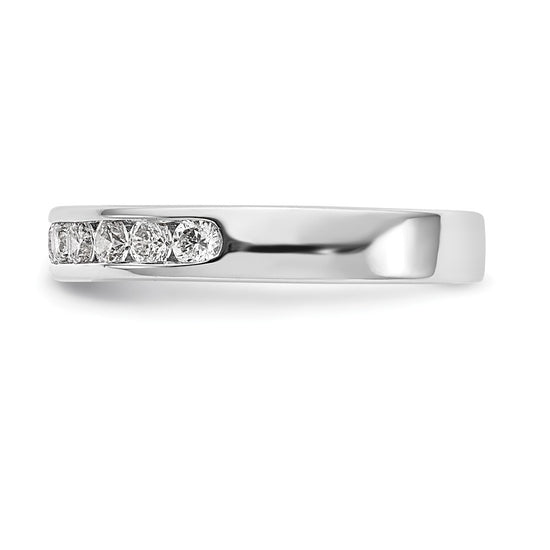 11-Stone Diamond Channel Bands