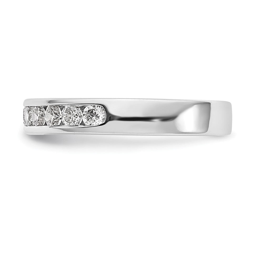 11-Stone Diamond Channel Bands
