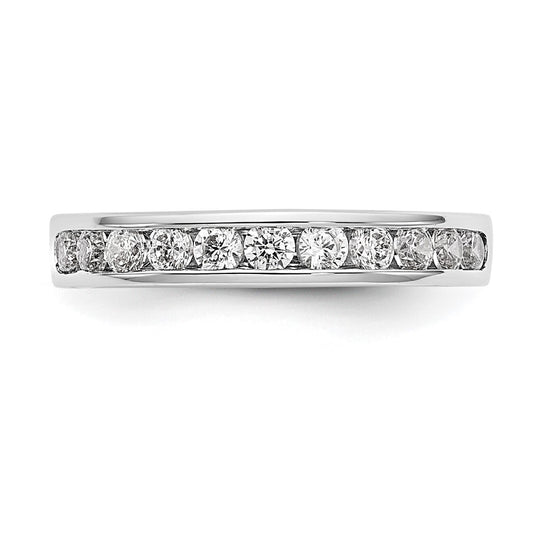 11-Stone Diamond Channel Bands