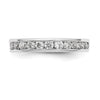11-Stone Diamond Channel Bands