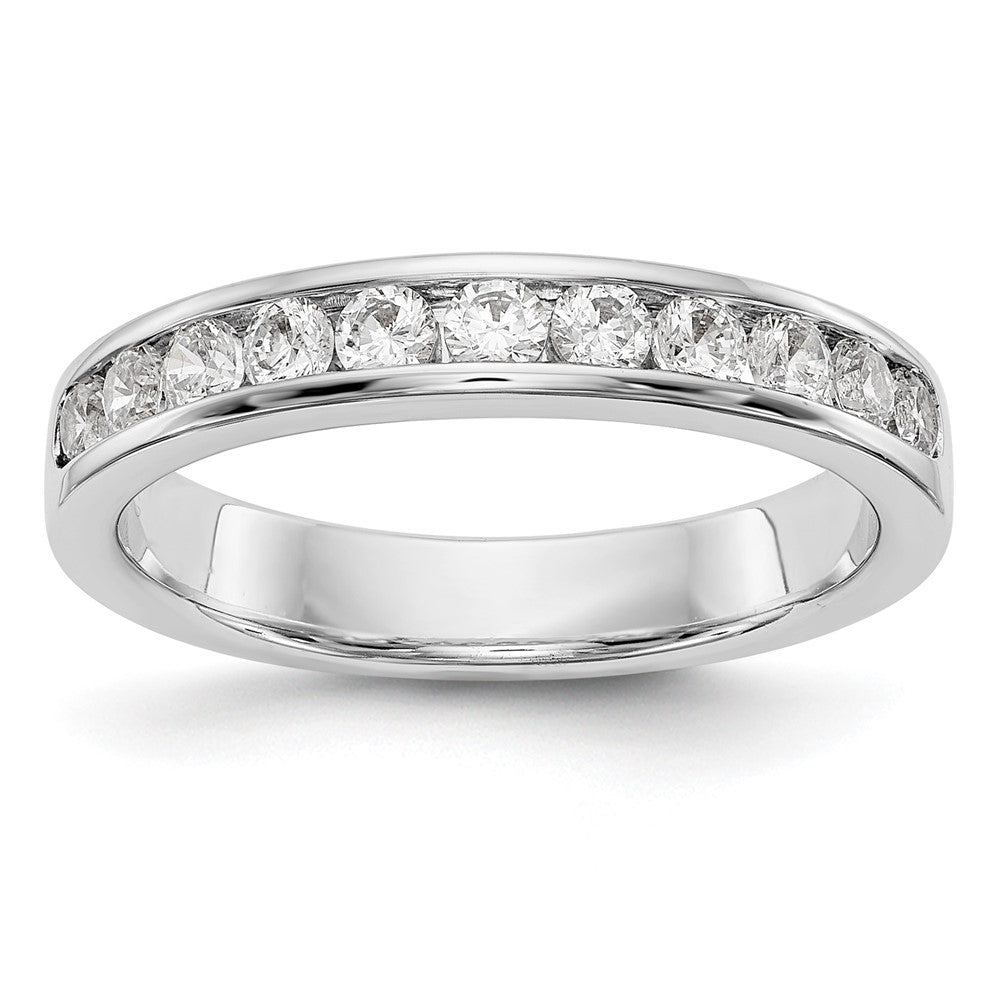 11-Stone Diamond Channel Bands