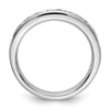 11-Stone Diamond Channel Bands