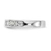 11-Stone Diamond Channel Bands