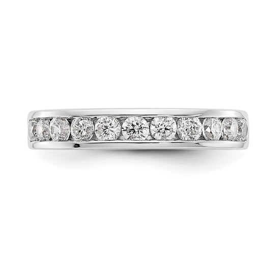 11-Stone Diamond Channel Bands