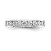 11-Stone Diamond Channel Bands