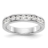 11-Stone Diamond Channel Bands