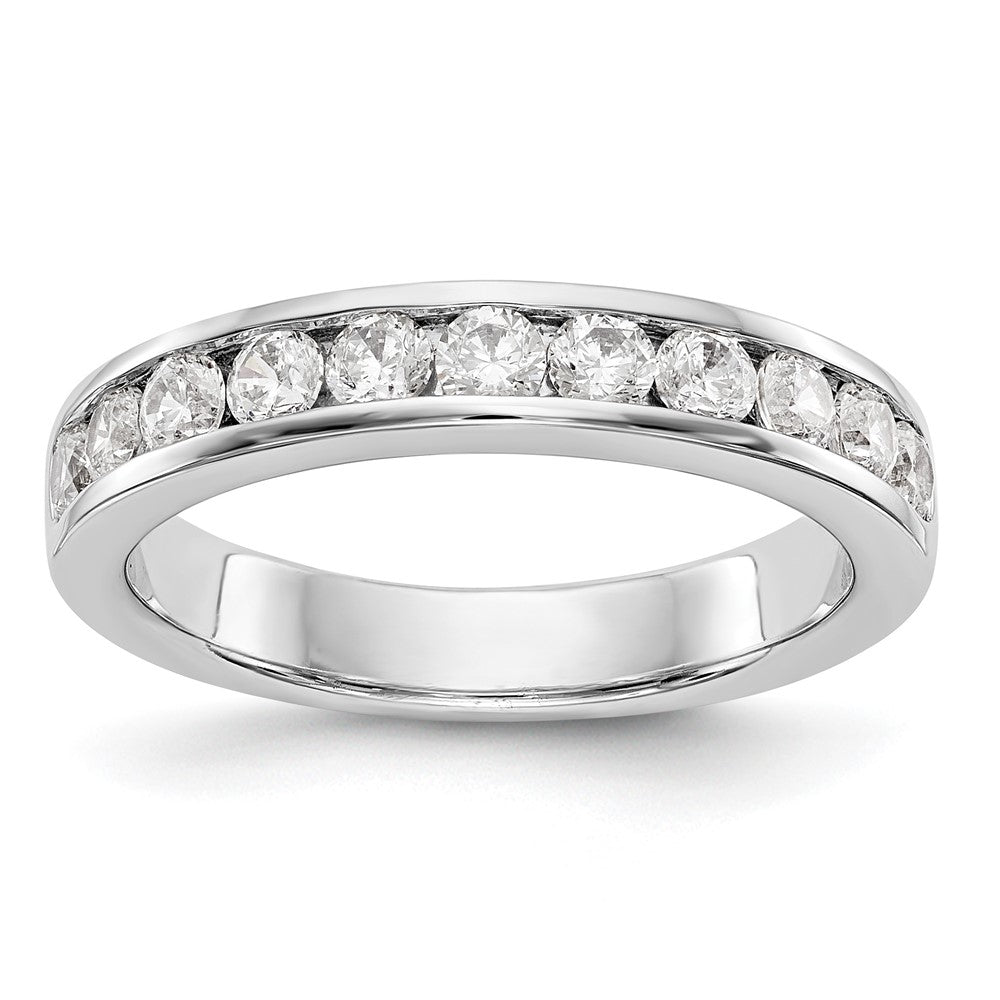 11-Stone Diamond Channel Bands