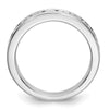 11-Stone Diamond Channel Bands