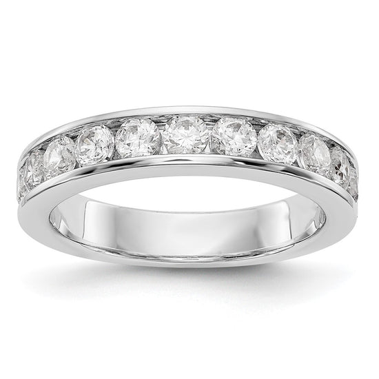 11-Stone Diamond Channel Bands
