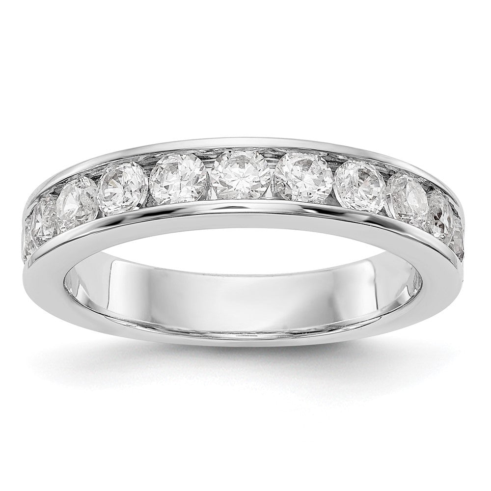 11-Stone Diamond Channel Bands