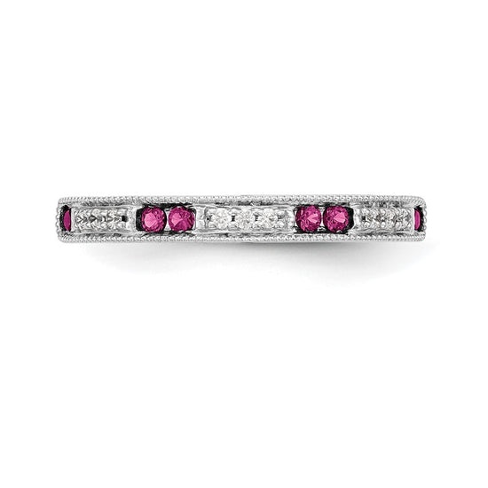 Gemstone and Diamond Rings