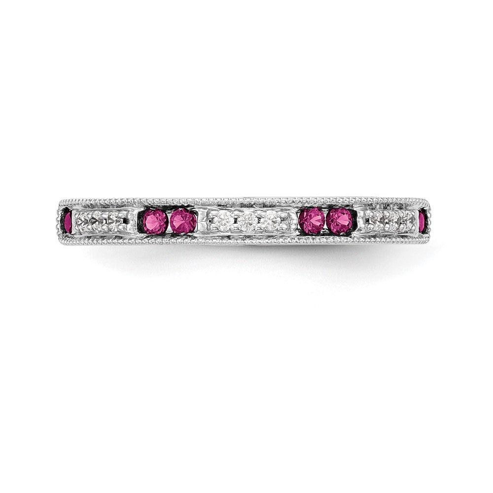 Gemstone and Diamond Rings