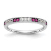 Gemstone and Diamond Rings