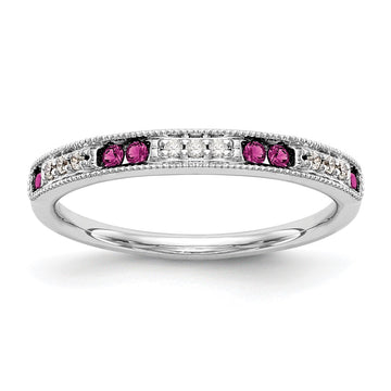 Gemstone and Diamond Rings
