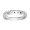 Gemstone and Diamond 5-Stone Rings