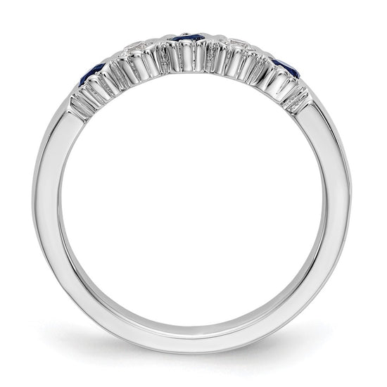 Gemstone and Diamond 5-Stone Rings