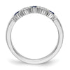 Gemstone and Diamond 5-Stone Rings