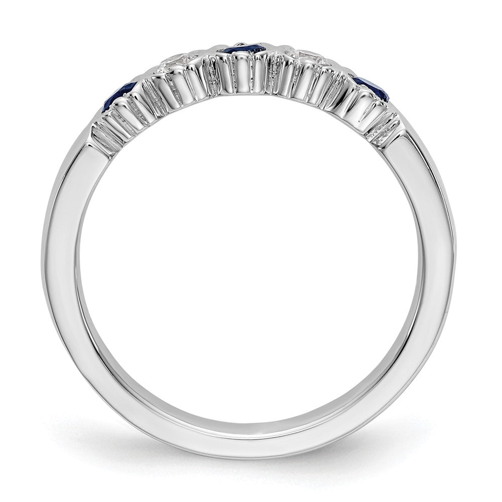 Gemstone and Diamond 5-Stone Rings