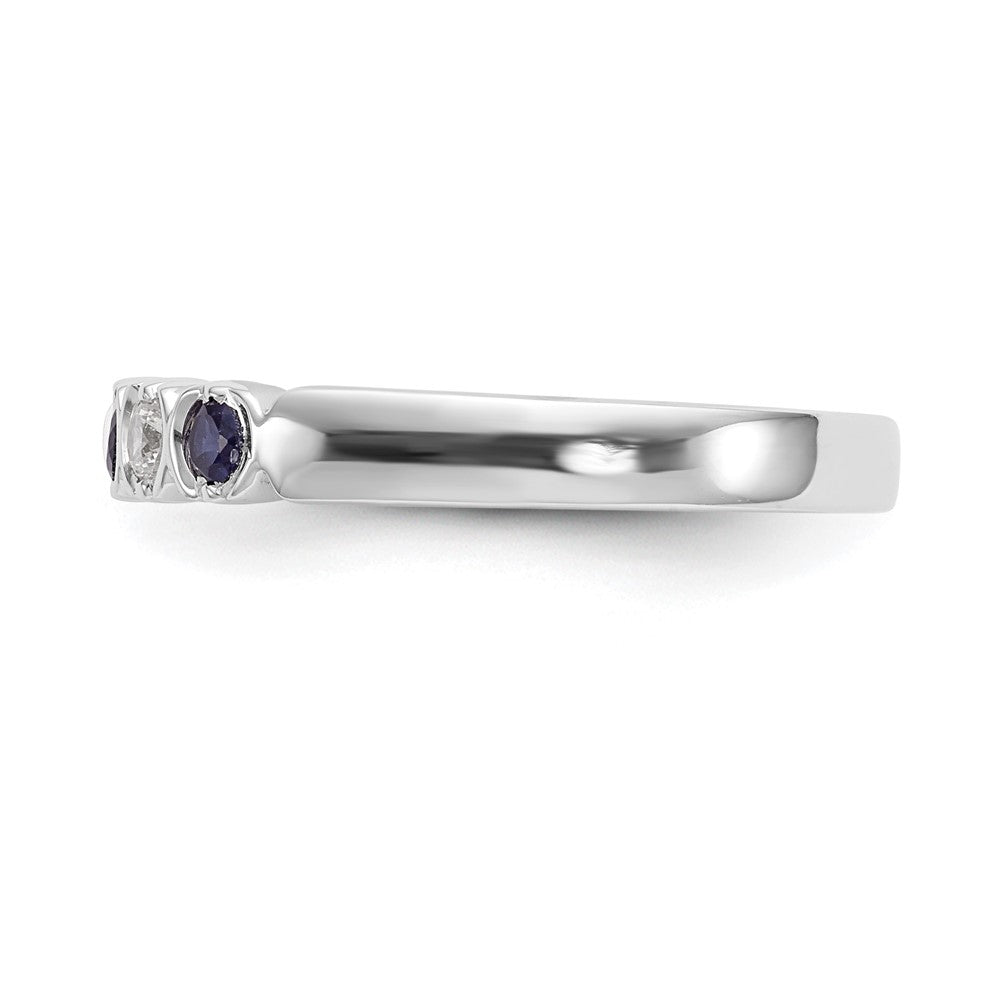 Gemstone and Diamond 5-Stone Rings