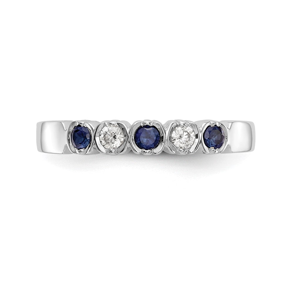 Gemstone and Diamond 5-Stone Rings