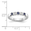Gemstone and Diamond 5-Stone Rings